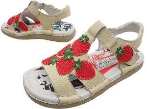 \最大6%クーポン有 10/29迄/エスタシオン 送料無料 最強翌日配送 Estacion レディース 厚底サンダル 靴 いちご イチゴ 苺 ストロベリー 歩きやすい ベルクロ ネイビー アイボリー レッド ヒー
