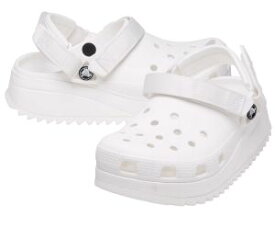 クロックス crocs レディース クロッグサンダル クラシック ハイカークロッグ 厚底サンダル カジュアルシューズ 206772 060 ブラック/ブラック 黒 143 ホワイト/ホワイト 白 靴 送料無料 あす楽 ≪11000円 福袋対象商品≫ evid o-sg