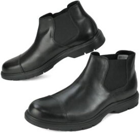 ケンフォード メンズ サイドゴアブーツ 黒 ビジネスシューズ 紳士靴 革靴 KP16 B ブラック ストレートチップ ドレスシューズ ショートブーツ ラウンドトゥ ワイズ3E KENFORD 送料無料 evid o-sg