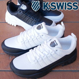 ＼ポイント6倍 6/1～／ケースイス K-SWISS メンズ スニーカー KSLW 06 LO ローカット ダッドスニーカー カジュアルシューズ 36102181 ブラック/ホワイト 36102182 ホワイト/ブラック 送料無料 あす楽 evid |6