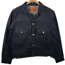 ＼最大1000円引きクーポン有 6/8迄／リーバイス LEVI'S デニムジャケット メンズ 705070066 1953モデル TYPE トラッカージャケット RIGID デニムジャケット Gジャン ジージャン インディゴ トップス ウェア カジュアル 長袖 羽織り 綿100％ 日本製 送料無料 あす楽 evid