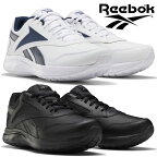 リーボック Reebok メンズ スニーカー ウォーク ウルトラ 7 DMX MAX ワイド4E 幅広 ローカット ランニングシューズ カジュアルシューズ 100001150 ブラック 黒 100001149 ホワイト 白 運動靴 送料無料 あす楽 evidr |6