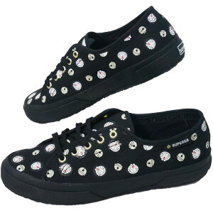 �_�|�C���g7�{ 4/10����^�X�y���K SUPERGA ���f�B�[�X �X�j�[�J�[ I�fm Doraemon 2725 �h�������� �I�[���I�[�o�[ �v�����g �R���{���f�� �J�W���A���V���[�Y S4138EW �u���b�N-�C�G���[ �� ���� �C ��