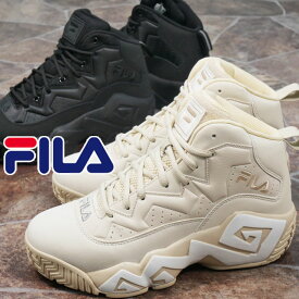 フィラ FILA スニーカー MB 大きいサイズ メンズ レディース 厚底靴 ハイカット 厚底シューズ グルグル ぐるぐる MFW23027 912 ベージュ/ブルー 1BM02146 001 ブラック/ブラック 黒 送料無料 あす楽 evid |6