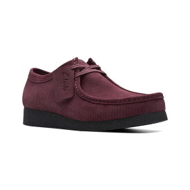 クラークス Clarks メンズ 厚底 カジュアルシューズ ワラビーエヴォ チャッカブーツ チャンキーソール 26173604 ダークグリーンスエード 26174540 バーガンディースエード 本革 スエード 靴 送料無料 あす楽 evid