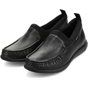 マドラスウォーク レディース ゴアテックス モカシン 疲れない スリッポン 履きやすい 防水 ウォーキングシューズ 歩きやすい カジュアルシューズ ローカット 紐靴 雨 ブラック 黒 ホワイト