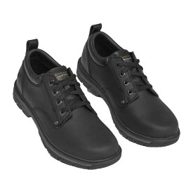 スケッチャーズ メンズ 革靴 黒 大きいサイズ有 リラックスフィット セグメント - リラール ゆったり カジュアル ローカット 紐靴 ブラック レザーシューズ オックスフォード 64260 送料無料 あす楽 evid