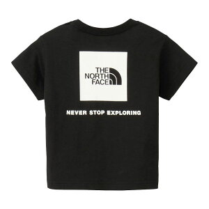 \最大6%クーポン有 10/29迄/ザ・ノース・フェイス Tシャツ キッズ ベビー NTB32538 ショートスリーブバックスクエアロゴティー 速乾 静電ケア トップス ウェア アパレル クルーネック 丸首 服