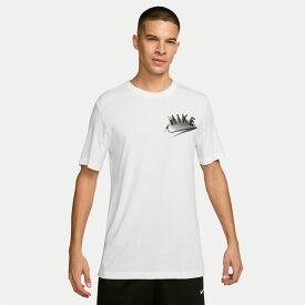 ＼クーポン有10/9 1:59迄／ナイキ NIKE メンズ Tシャツ ドライフィット フィットネス S/S HJ3610 100 半袖 Tシャツ 運動 トップス ウェア アパレル ホワイト ジム トレーニング スポーツ ランニング 服