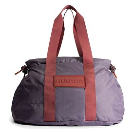 ハンター メンズ ボストンバッグ トラベル リップストップ ホールドオール レディース バッグ 28.03L 肩掛け 斜め掛け トートバッグ 旅行 BAG 大きめ かばん 2WAY 大容量 バック UBW3603NRS ドリーミーグレープ 鞄 送料無料 最強翌日配送 evid