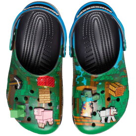 クロックス キャラクター グッズ サボサンダル メンズ マインクラフト クラシック クロッグ コラボ サンダル レディース クロッグサンダル 靴 カジュアルシューズ コンフォート 210829 送料無料 最強翌日配送 evid