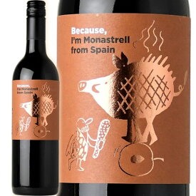 ビコーズ アイム モナストレル フロム スペイン 750ml Because,I'm Monastrell from Spain 赤ワイン フルボディ アルコール度数14% 赤 ワイン スクリューキャップ ステンレスタンク