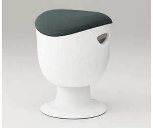 【送料無料】【正規代理店】イトーキ ITOKI EGGNOG エッグノッグスツール オフブラック 抗菌加工布地 ポリジン polygiene バランスチェア スイングスツール スツール オフィスチェア ミーティン