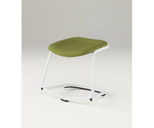 【送料無料】【正規代理店】イトーキ ITOKI swingy スインギー ロータイプ クッションタイプ 布地張り リーフグリーン フレームホワイト バランスチェア ストレッチ オフィスチェア ミーティ