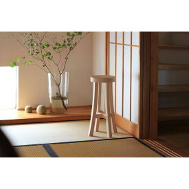 GREENHOLT Naya Stool M ナヤスツール Medium スツール 椅子 デザイナーズチェア 日本人デザイナー ナチュラル 無塗装 ビーチ材 おしゃれ 納屋 リビング キッチン 寝室 和室 洋室