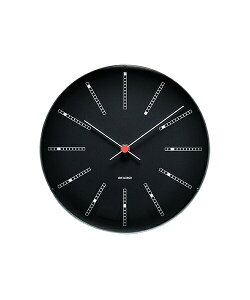 ARNE JACOBSEN WALL CLOCK BANKERS BLACK 290mm #43646 AlRuZ Ǌ|v oJ[Y ubN p Vv ݊ CeA jIi ō f}[Ns g[^fUC k