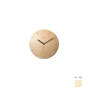 cosine コサイン no.270時計 メープル 掛け時計 壁掛け 洋室 和室 ワイド28cm 天然木製家具 北海道 旭川 木 生活道具 一緒に育つ 暮らしのパートナー 木のぬくもり 長く使える シンプル デザイン