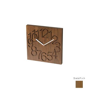 cosine コサイン MUKU時計(大) ウォルナット 掛け時計 壁掛け 洋室 和室 ワイド28cm 天然木製家具 北海道 旭川 木 生活道具 一緒に育つ 暮らしのパートナー 木のぬくもり 長く使える シンプル デ