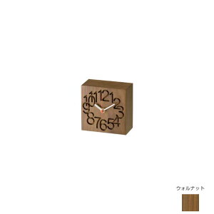 cosine コサイン MUKU時計(小) ウォルナット 置き時計 洋室 和室 寝室 ワイド12cm 天然木製家具 北海道 旭川 木 生活道具 一緒に育つ 暮らしのパートナー 木のぬくもり 長く使える シンプル デザ