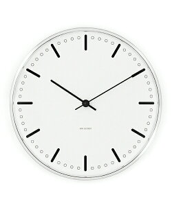 ARNE JACOBSEN Wall Clock CityHall 210mm #43631 AlRuZ Ǌ|v VeBz[ [hus EH[NbN ROSENDAHL ꂽ|bVP[X k ~j}Y N[ Vv