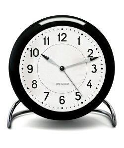 ARNE JACOBSEN Table Clock STATION ubN #43672 AlRuZ uv e[uNbN Xe[V dl fBt@C LEDCg [ugZT[ Xk[Y@\ P3dr A[ 