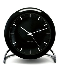 ARNE JACOBSEN Table Clock CityHall #43673 AlRuZ uv e[uNbN VeBz[ dl fBt@C LEDCg [ugZT[ Xk[Y@\ P3dr A[ Vv 