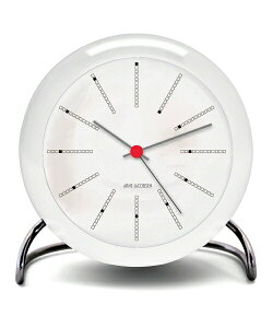 ARNE JACOBSEN BANKERS Table Clock White #43675 AlRuZ uv e[uNbN oJ[Y dl fBt@C LEDCg [ugZT[ Xk[Y@\ P3dr A[ v_