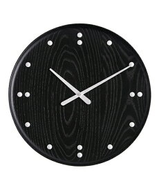 Finn Juhl Wall Clock Black 782 フィンユール 壁掛け時計 ブラック ミッドセンチュリー 北欧 デザイン 家具 建築家 存在感 デンマーク 家具の彫刻家 アッシュ 美しい年輪 安定性 木製雑貨 ギフト