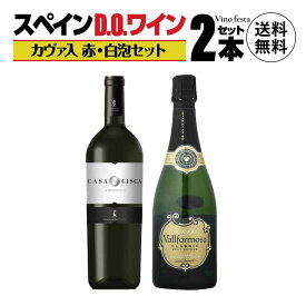 【2本ともDOワイン】 スペインワイン カヴァ＆ 熟成赤ワイン 2本セット スパークリングワイン カバ 肉 ソムリエ厳選 ワイン wine お歳暮 御祝 ギフト プレゼント 結婚祝い 誕生日 お酒 クリスマス ワインセット