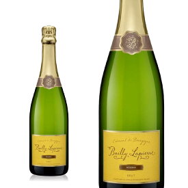 【サクラアワード 2022・2023 ゴールド受賞品】【送料無料】フランス スパークリングワイン 〔 クレマン・ド・ブルゴーニュ レゼルヴ ブリュット 750ml〕 生産者はバイイ・ラピエール 品種は ピノ・ノワール A.O.C.CREMANT DE BOURGOGNE