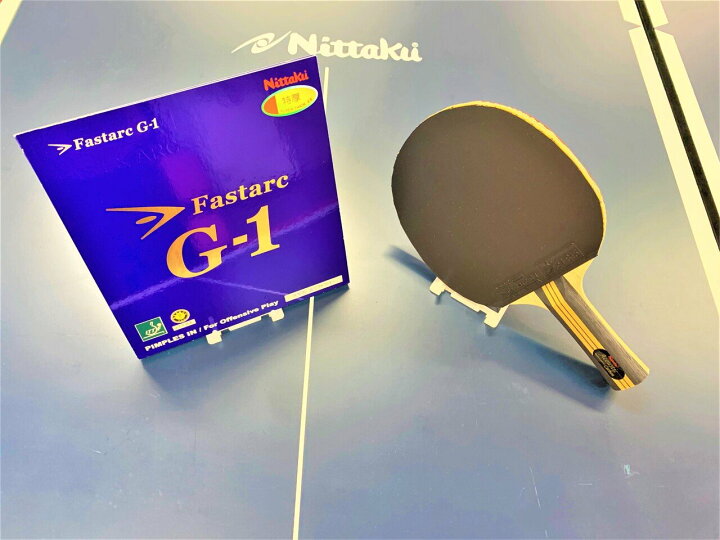 楽天市場】限定価格 ニッタク Nittaku ファスタークG-1 卓球 ラバー 裏 