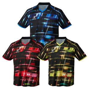 ニッタク 卓球ウェア Nittaku スカイステラシャツ 男女兼用 nw-2213 卓球ユニフォーム 卓球シャツ ブルー/レッド/イエロー 送料無料