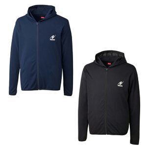 ニッタク 卓球パーカー Nittaku サラットパーカー2 男女兼用 nw-2875 卓球ユニフォーム ネイビー/ブラック 送料無料