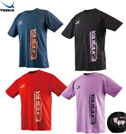 ヤサカ Yasaka ロゴニャンコTシャツV Y-855 卓球 卓球Tシャツ 練習着 送料無料 最安値挑戦