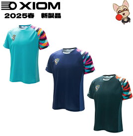 XIOM エクシオン タイラ TYRA 1010 卓球 卓球ユニフォーム JTTA公認 卓球ゲームシャツ 男女兼用 ミント/ダークグリーン/ネイビー 送料無料