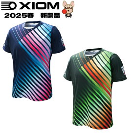 XIOM エクシオン テンパ TEMPA 1011 卓球 卓球ユニフォーム JTTA公認 卓球ゲームシャツ 男女兼用 送料無料