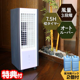 TEKNOS社製 TCW-030 保冷剤 2個搭載 氷冷風扇風機 扇風機 冷風扇 冷風扇風機 タワーファン スリムファン 気化式加湿機 の効果あり 冷風機 冷風器 クーラー が苦手な方に TCW010 の新型