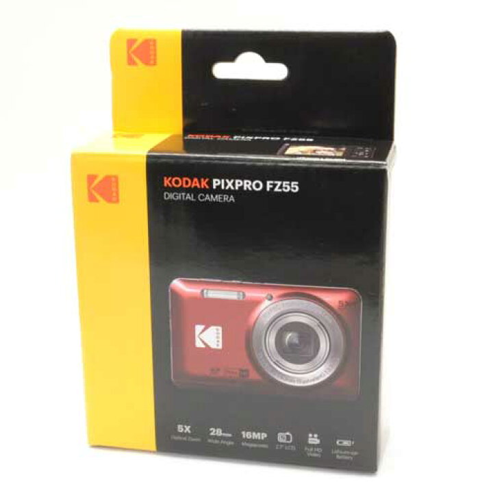 楽天市場】【新品】Kodak/コダックPIXPRO FZ55 レッド【smtb-TD 