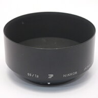 NIKON/ニコンNIKKOR-Auto 55mm F1.2用レンズフード大文字F刻印【中古】【smtb-TD】