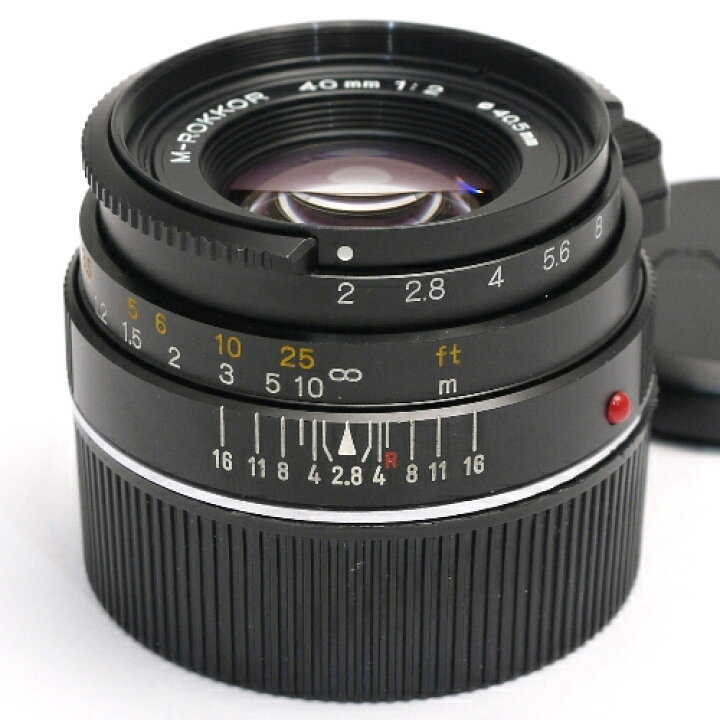 楽天市場】MINOLTA/ミノルタM-ROKKOR 40mm F2ライカMマウントM 