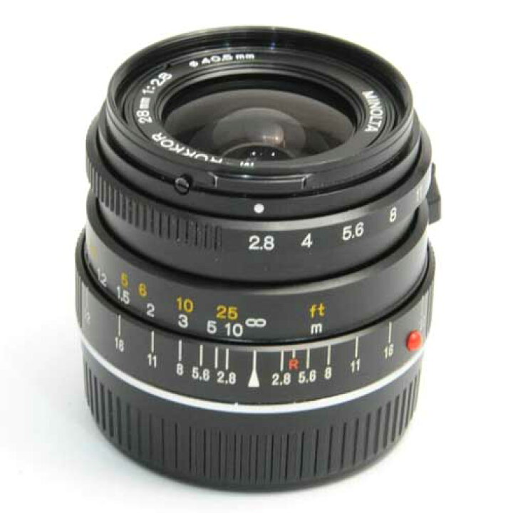 楽天市場】MINOLTA/ミノルタM-ROKKOR 28mm F2.8ライカMマウントM 