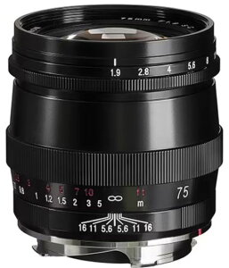 �y�V�i�zVoigtlander/�t�H�N�g�����_�[ULTRON 75mm F1.9 SC VM �u���b�N�y�C���g���C�JM�}�E���g�E���g�����ysmtb-TD�z�y����΂낤�I�{��z