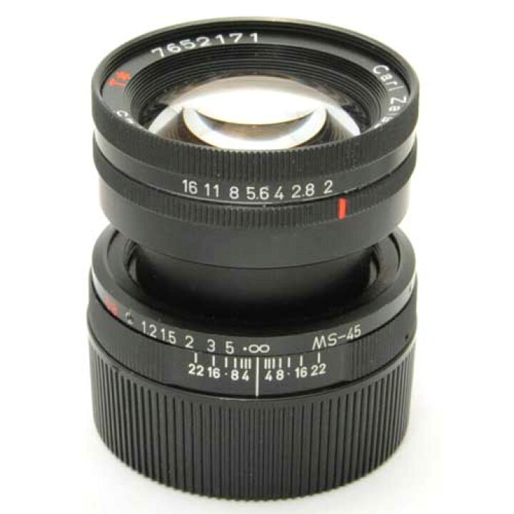 楽天市場】CONTAX/コンタックスG Planar 45mm F2ライカMマウント改造MS  