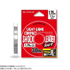 ティクト/TICT [1] 16 ライトゲーム コンパクトショックリーダー 30m 1.25号 (N16)