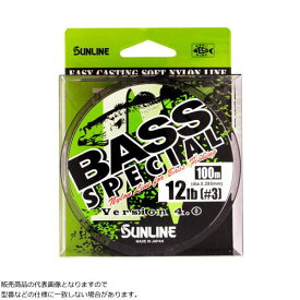 【お買い物マラソン期間中 ポイント10倍】 サンライン [1] BASSスペシャル Version4.0 100m 12LB