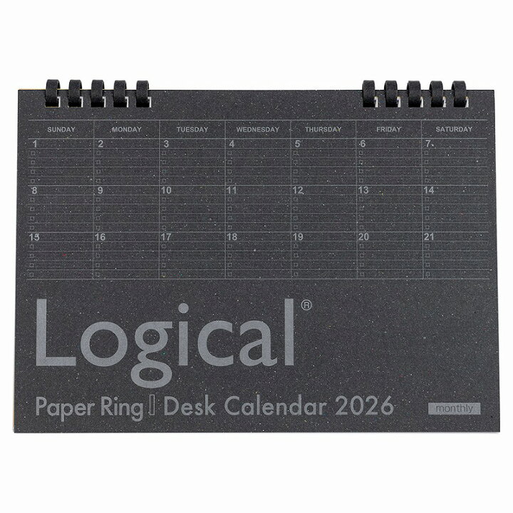 楽天市場】2026年ロジカルダイアリー手帳A5サイズリングタイプ 