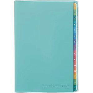 2026N|PbgTCYiB7ȉjJ[CfbNX_CA[ ANAO[2025N12niCCjColor Index Diaryߘa8N_CA[iXPW[j(RFD2632M)