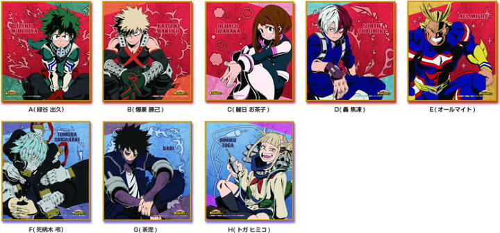 楽天市場】僕のヒーローアカデミア[MY HEROACADEMIA]（ヒロアカ）ミニ 