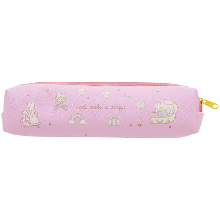 楽天市場 サンリオキャラクターズ Sanrio サンリオトラベルスリムペンケース スリムだけどたっぷり入るペンポーチ 筆箱 ｐ ピンク S 紙 文具 ひかり