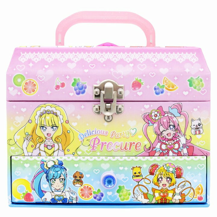 楽天市場】デリシャスパーティプリキュア(デパプリ)ひみつのラブリーボックス(リボンシュシュ&スタンプ文房具セット)(文具ギフトセット)(7074330A) : 紙・文具 ひかり 楽天市場】デリシャスパーティプリキュア(デパプリ)ひみつのラブリーボックス(リボンシュシュ&スタンプ文房具セット)(文具ギフトセット)(7074330A) : 紙・文具 ひかり